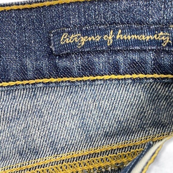 Citizens Of Humanity Women's Ingrid Flare Ditsy Size 26 - Picture 8 of 11